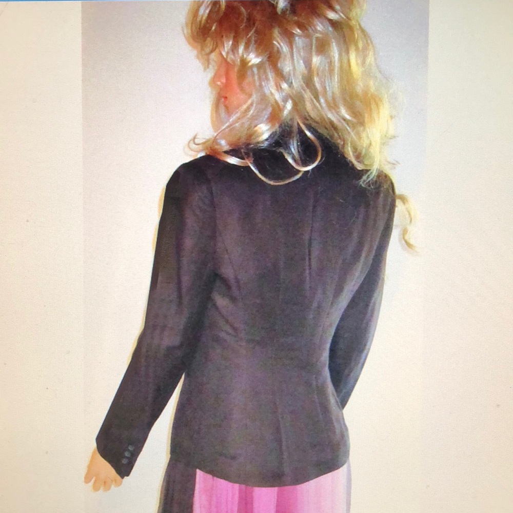 Victoria’s Secret Brown Linen Jacket Blazer size 0